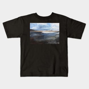 Rhossilli Bay, South Wales Kids T-Shirt